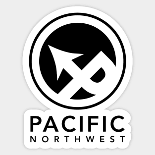 Pacific Northwest Direction Sticker